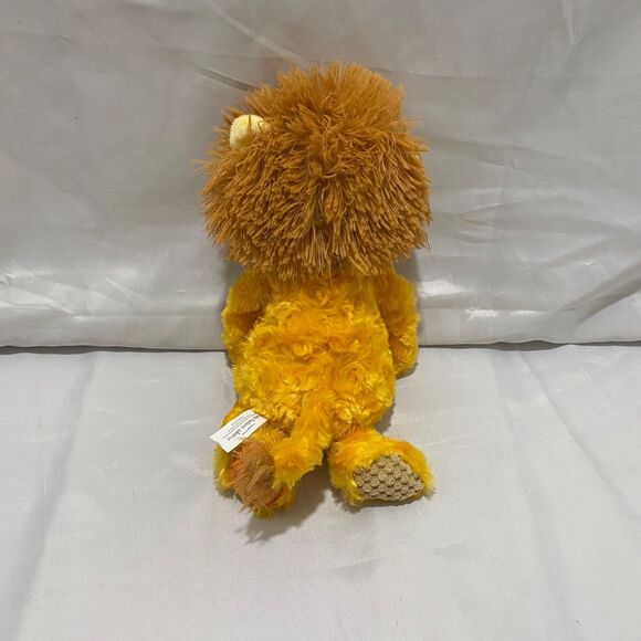 Make Believe Ideas Plush Lion Sensory Snuggables Rattle Stuffed Animal 12” - Picture 4 of 8